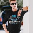 So Sieht Der Beste Schwager Der Welt Aus Langarmshirts Geschenke für Ihn