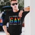 Sounds Gay I'm In Lgbt Flag Pride Month Outfit Gay Lesbian Long Sleeve T-Shirt Gifts for Him