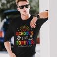 Summer Vacation Retro School's Out Forever Retirement 2024 Long Sleeve T-Shirt Gifts for Him