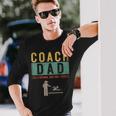 Swim Coach Dad Like A Normal Dad Only Cooler Father's Day Long Sleeve T-Shirt Gifts for Him