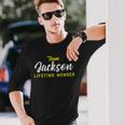 Team Jackson Lifetime Member Surname Birthday Wedding Name Long Sleeve T-Shirt Gifts for Him