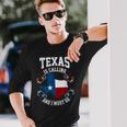 Texas Ruft An Und Ich Muss Gehen Black Langarmshirts Geschenke für Ihn