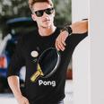 Tischtennis Partner Tischtennisschläger Ping Pong Langarmshirts Geschenke für Ihn