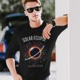 Total Solar Eclipse 04082024 Long Sleeve T-Shirt Gifts for Him