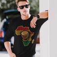 Traditional African Drumming Black History African Drum Long Sleeve T-Shirt Gifts for Him