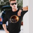Twice In A Lifetime Totality Solar Eclipse 2017 & 2024 Long Sleeve T-Shirt Gifts for Him