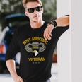 US Army 101St Airborne Division Paratrooper Veteran Vintage Long Sleeve T-Shirt Gifts for Him