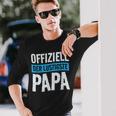 Vater -Atertagsgeschenk Daddyatertag Papiati Papa Langarmshirts Geschenke für Ihn