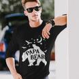 Vatertag Papa Bär Herren Papa Bär Langarmshirts Geschenke für Ihn