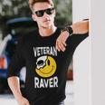 Veteran Raver Old School Rave Raving Party Langarmshirts Geschenke für Ihn