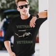 Vietnam Veteran Uh1 Huey HelicopterLong Sleeve T-Shirt Gifts for Him