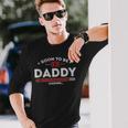 Vintage First Time Daddy Est 2025 Loading Soon To Be Papa Long Sleeve T-Shirt Gifts for Him