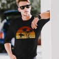 Vintage Sun Surfing For Surfers And Surfers Langarmshirts Geschenke für Ihn
