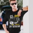 Vor 65 Jahren Der Fastest In Traffic 65Th Birthday Man Langarmshirts Geschenke für Ihn