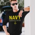 Vtv Us Navy Forged By The Sea Long Sleeve T-Shirt Gifts for Him