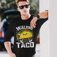 Walking Taco Tacos Lovers Costume Tacos Long Sleeve T-Shirt Gifts for Him