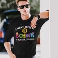 I Want To Be A Schwa It Never Stressed Teacher Long Sleeve T-Shirt Gifts for Him