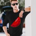 Watermelon Fruit Melon Langarmshirts Geschenke für Ihn