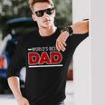 Weltbester Papaater Stolzer Daddy Mann Dad Familie Legende Langarmshirts Geschenke für Ihn