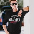 Zum Grumpy Est Befördert 2025 Bald Papaintage Langarmshirts Geschenke für Ihn