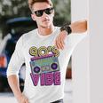 90S Vibe 1990S Music Lover Nineties Costume Party Retro 90S Long Sleeve T-Shirt Gifts for Him