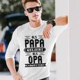 Als Papa Geliebt Als Opaergöttert Grossvater Sprüche Langarmshirts Geschenke für Ihn