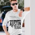 Austin Texas Bats South Congress Long Sleeve T-Shirt Gifts for Him