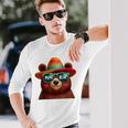 Bär Papa Bear Papaatertagsgeschenk Für Papa Spruch Lustig Langarmshirts Geschenke für Ihn