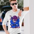 Brazilian Jiu-Jitsu Master Belt Octopus Bjj Sin Mangas Camiseta de manga larga Regalos para él