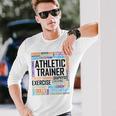 At Certified Athletic TrainerLove Words Long Sleeve T-Shirt Gifts for Him