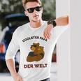 Coolster Papa Der Weltater Outfitatertag Bester Papa Langarmshirts Geschenke für Ihn