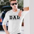 Dad Est 2024 Promoted To Daddy 2024 Pregnancy Announcement Long Sleeve T-Shirt Gifts for Him