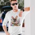 Easter French Bulldog Cool Easter Happy Easter Long Sleeve T-Shirt Gifts for Him