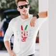 Falasn Palestine Patriotic Graphic Long Sleeve T-Shirt Gifts for Him