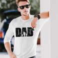 Father's Day Ater Werden Zweifacher Papa Zwei Kinder Langarmshirts Geschenke für Ihn