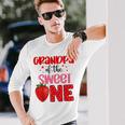 Grandpa Of The Sweet One Strawberry Birthday Family Party Long Sleeve T-Shirt Gifts for Him