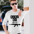 Gzuz 01 Ak-47 Langarmshirts Geschenke für Ihn