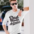 Herren Dad Life Dad Mode Aktiviertes Zitatatertag Papa Bod Raglan Langarmshirts Geschenke für Ihn