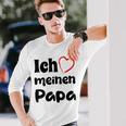 Ich Liebe Meinen Papa Trag Es Zumatertag Langarmshirts Geschenke für Ihn