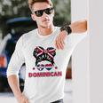 La Dominican Republica Hispanic Heritage Dominicana Kid Girl Long Sleeve T-Shirt Gifts for Him