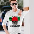 Lecker Saufii Bierchen X Sad Hamster Meme Bier Bierhelm Langarmshirts Geschenke für Ihn