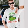 Lustiges Golfspielzeug Happy Birdie To Me Golfer Papa Onkel Geburtstagsgeschenk Raglan Langarmshirts Geschenke für Ihn