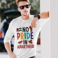 No Pride In Apartheid South Africa Watermelon Maple Leaf Long Sleeve T-Shirt Gifts for Him