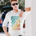 Primary School 2024 Eine Legende Primary School Graduation 2024 Langarmshirts Geschenke für Ihn