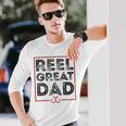 Reel Great Dad Fishing Dad Fisherman Long Sleeve T-Shirt Gifts for Him