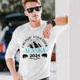 Retro Alaska Cruise 2024 Family Cruise 2024 Family Matching Long Sleeve T-Shirt Gifts for Him