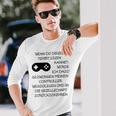 In Society Gezwung Gamer Langarmshirts Geschenke für Ihn