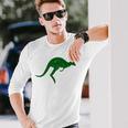 Vintage Kangaroo Australia Aussie Roo Kangaroo Long Sleeve T-Shirt Gifts for Him