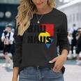 100 Ans De L'école De Bauhaus Logo Du Bauhaus T-shirt à manches longues Cadeaux pour elle