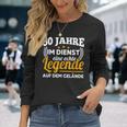 30 Jahre Im Dienst Legend Auf Dem Geränste Service Anniversary Langarmshirts Geschenke für Sie